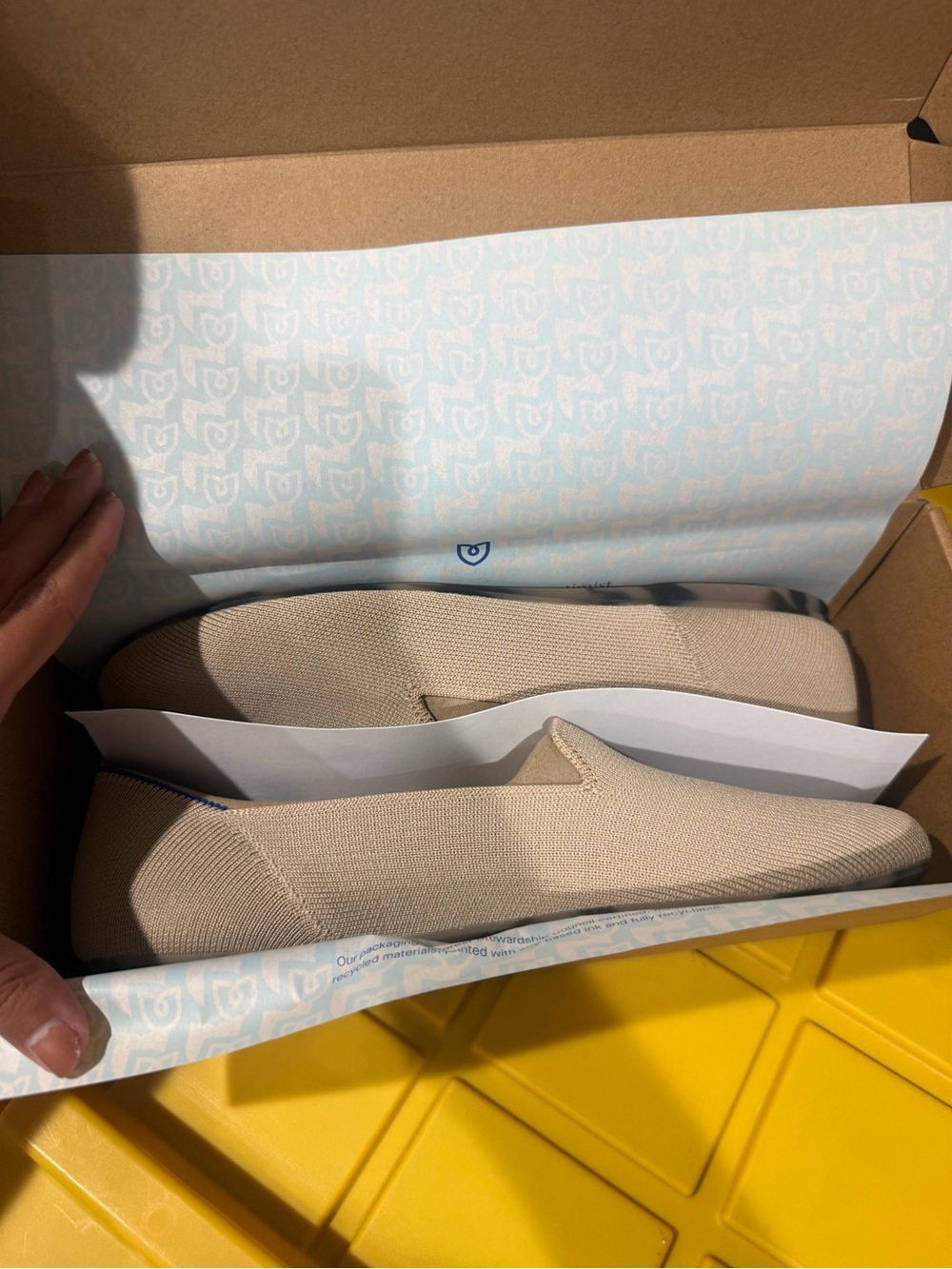 Classic Women's Slip-On Canvas Loafers in Beige 9.5